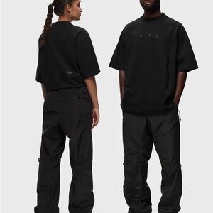 Nike rare Virgil abloh off white black out oversized shirt